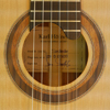Karl H&ouml;fner, klassische Gitarre, Zeder, Santos Palisander, Rosette, Schild