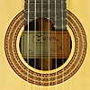 Andr&eacute;s D. Marvi classical guitar spruce, Madagascar rosewood, 2018, rosette