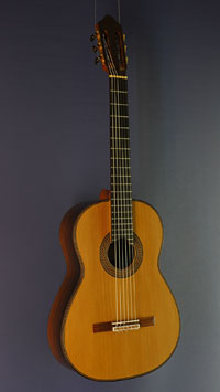 Antonius M&uuml;ller Meistergitarre Zeder, Laminatop, Doubletop, Riopalisander, Baujahr 2017