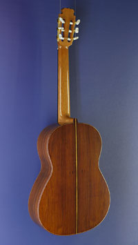 Dario Garcia Meistergitarre Zeder, Madagaskar Palisander, Mensur 65 cm, Baujahr 2021, R&uuml;ckseite