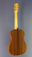 Dominik Wurth classical guitar spruce, rosewood, 2013, back
