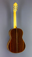 Jos&eacute; Gonz&aacute;lez Lopez classical guitar cedar, rosewood, year 2012, back view
