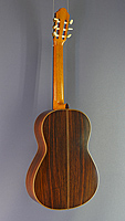 Jos&eacute; Marin Plazuelo classical guitar spruce, rosewood, scale 65 cm, year 1990, back side
