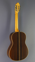 Jos&eacute; Marin Plazuelo classical guitar spruce, rosewood, scale 65 cm, year 2016, back side