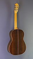 Kolya Panhuyzen Meistergitarre Fichte, Palisander, Mensur 65 cm, Baujahr 2016, R&uuml;ckseite
